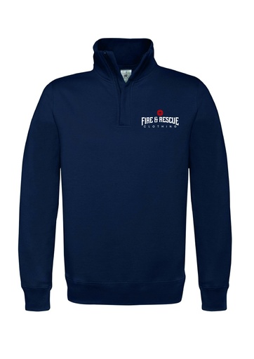 B&C Zip Neck Sweatshirt