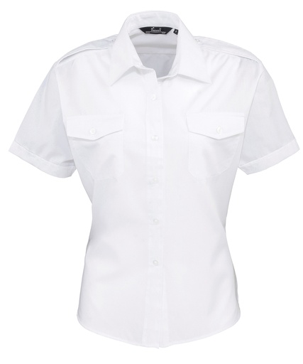 [PR312] Women's Short Sleeve Dress Shirt